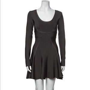 - Herve leger grey dress XS